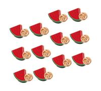 VERDANVERSE 12 pièces Broche Pastèque Fantaisie pour Femme Épingles Légères et Durables Design Cartoon Créatif pour Chemises Pulls Écharpes et Vestes