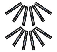 VERDANVERSE 12 Pièces Lot de Autocollants Thermomètres LCD Adhésifs Suivi Précis de Température pour Fermentation Aquarium Stockage Réfrigéré et Brassage
