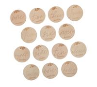 VERDANVERSE 14 pièces Cartes Mensuelles Garçon Fille Accessoires Photo Étape pour Nouveaux-nés Disques Annonce Croissance Décoratives et Significatives