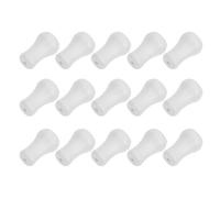 VERDANVERSE 15 Pièces Boutons de Tirette de Store Vénitien en Abs Blanc, Contrôle Facile Hauteur l'angle, Design Moderne et Lisse pour Stores Intérieurs