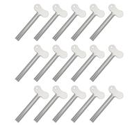 VERDANVERSE 15 Pièces Presse-tubes Acier Inoxydable Presse-dentifrice et Tube de Crème Facile à Utiliser pour Tubes de Peinture Crème et Dentifrice Conception Anti-goutte et Compatible Large