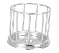 VERDANVERSE 1pièce Distributeur Automatique Acier Inoxydable pour Tortues Et Reptiles Récipient Alimentaire pour Poules Et Oies Conteneur Et Pratique pour Éviter Les Conflits Alimentaires
