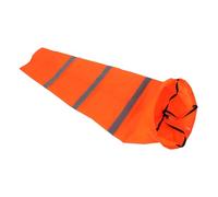 VERDANVERSE 1pièce Manche à Air Fluorescent Imperméable Rip-Stop avec Bandes Réfléchissantes Résistant Vent et Pluie Indicateur Météorologique pour Usage Extérieur