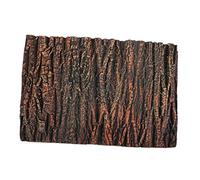 VERDANVERSE 1pièce Plaque Décorative Écorce De Chêne pour Aquarium Panneau De Fond Ultra-Fin PU pour Décoration De Réservoirs Aquatiques Et Terrariums De Tortues