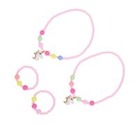 VERDANVERSE 2 Ensemble Lot De Bracelets Licorne Pour Garçon Pour Fille Bijoux Simples Et Jolis Cadeaux Pour Filles Et Garçon Rose