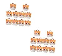 VERDANVERSE 2 Ensembles Boîtes À Dragées Carton Chat Avec Poignée Coffrets Pour Biscuits Et Petites Boîtes Blanches De Rangement Pour Et Anniversaires 10 Pièces * 2