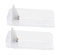 VERDANVERSE 2 Pièces Auto Push Showcase Transparent Display Racks for Shop Practical and Easy to Use