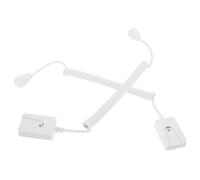 VERDANVERSE 2 pièces Câble Rétractable Antiperte pour Téléphone et Télécommande Laisse Adhésive avec Attache Sécurisée Tether Flexible pour Smartphones et Appareils numériques