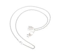 VERDANVERSE 2 pièces Colliers Maison de Lot de Chaînes Délicates avec Pendentifs Pendaison de Crémaillère pour et Amoureux Style Créatif et Élégant