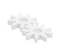 VERDANVERSE 2 Pièces Engrenages Plastique Dents pour Machine à Bonbons et Jouets Mécaniques Rechange pour Distributeur à Monnaie Accessoires de Jeu Arcade pour Halloween et Noël