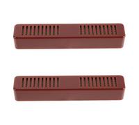 VERDANVERSE 2 Pièces Humidificateur Portable Mini pour Cigares Contrôle Humidité Précis Protection Fiable Design Compact Rouge pour Boîtes à Cigares et Armoires