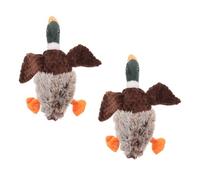 VERDANVERSE 2 Pièces Jouets Canins Faisan Résistants avec Sifflet Jouets à Mâcher Interactifs pour Chiens Petits à Grands Adaptés Au Jeu Intérieur et Extérieur