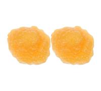 VERDANVERSE 2 Pièces Modèle Anatomique en Tpe Distinguant Graisse Sous-cutanée et Viscérale de Graisse Corporelle Jaune pour Éducation la Santé pour Salles de Classe