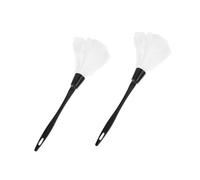 VERDANVERSE 2 Pièces Plumeau Dinde Halloween Mini Plumeaux pour Garçon Fille Accessoires de Fête et Déguisement Décoration Cosplay Soubrette pour Festives