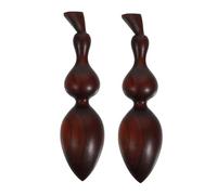 VERDANVERSE 2 Pièces Rosewood Point Massage Sticks For Deep Tissue Reflexology Portable Wooden Acupuncture Tools For Facial Ear Trigger Point Massage