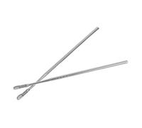 VERDANVERSE 2 Pièces Spiral Stainless Steel Ear Wax Removal Tools Portable Skid Resistant Metal Earpicks For Safe Ear Cleaning