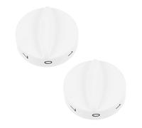 VERDANVERSE 2 Pièces Thermostat Adjustment Knob For Refrigerator Freezer Temperature Control Dial Switch With High Sensitivity For Precise Cooling Adjustment