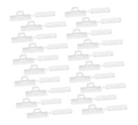 VERDANVERSE 200 pièces Boîtes Étiquettes Câble Transparentes Étanches avec Attaches pour Identification Industrielle et Réseaux de Communication Montage Rapide et Cadre Robuste