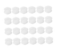 VERDANVERSE 24pièces Coussinets Allaitement Jetables Matelas Anti-fuites Ultra-absorbants Pour Mamans Pratique Et Confortable Lors De Allaitement Couleur Blanche