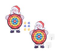VERDANVERSE 2ensembles Jeu de Fléchettes Collantes avec Balles de Lancer pour Garçon Fille et Parents Interactif Intérieur pour Améliorer la Relation Couleur Couleur Aléatoire Plusieurs Styles