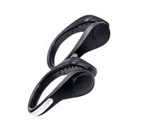 VERDANVERSE 2pcs Clips Lumineux LED pour Chaussures de Course en Abs Noir Longue Luminosité et Protection Supplémentaire pour Promenade du Soir et Sécurité Nocturne