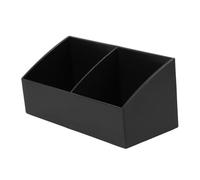 VERDANVERSE 2pièces Boîte De Rangement Pour Sachets De Thé Et Sucres Organisateur à Compartiments Pour Boutique De Café Et Bar Pratique Pour Espace Ordonné