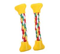 VERDANVERSE 2pièces Jouet à Mâcher pour Chien Coton Jouet Interactif pour Nettoyage des Dents Stimule Intelligence Et Renforce Les Liens avec Votre Animal