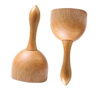 VERDANVERSE 2pièces Wood Massager Skin Care Massage Cupping Tool for Deep Tissue Relaxation and Body Therapy