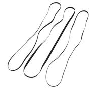 VERDANVERSE 3 Courroies en Caoutchouc pour Platine Vinyle, 270 Mm X 5 Mm, Courroies D'entraînement Stables et Silencieuses Compatibles Tourne-disques Rétro et Enregistreurs, Kit