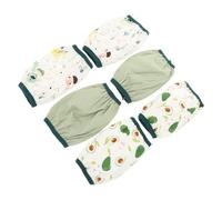 VERDANVERSE 3 Paires Manchettes Imperméables pour Garçon Fille Protège Bras Longs Coton Salissures pour Garçon Fille Protection Pratique pour Repas et Activités Extérieures
