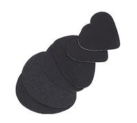 VERDANVERSE 3 paires Patins Semelles Antidérapants Caoutchouc Souple pour Talons et Chaussures Protection Silencieuse et Résistante à Adhésifs et Découpables pour Meilleure Adhérence