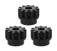 VERDANVERSE 3 Pièces de Rechange pour Balai à Franges Engrenage de Roulement de Godet Rotatif et Pédale Mécanisme de Pignon Noir Compatible avec Balais Standards Kit de Réparation pour