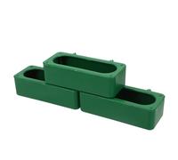 VERDANVERSE 3 pièces Distributeur Eau pour Oiseaux avec Crochets de Suspension Bol Alimentaire pour Pigeons et Petits Oiseaux Accessoires Installation Rapide et Facile