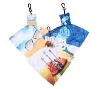 VERDANVERSE 3 pièces Lot de Chiffons de Nettoyage pour Lunettes et Écrans Outils Compacts pour Lentilles Essuyage sans Rayures Accessoires Légers et Durables pour Téléphone et Lunettes