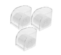 VERDANVERSE 3 Pièces Présentoir à Bijoux Malette Rangement Regarder Un Rack D'affichage Transparent