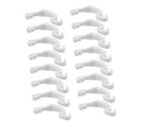 VERDANVERSE 30 Pièces Clips de Cage pour Lapin Plastique Connecteurs Détachables pour Enclos de Petits Animaux de Porte pour Cage de Hamster Chinchilla Gerbille Accessoires de Fixation