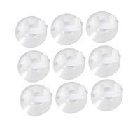 VERDANVERSE 30 Pièces Ventouse Transparente PVC avec Clip pour Fixation Tuyau Aquarium Support Antidérapant pour Réservoir Poisson Fixateur pour Surface