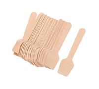 VERDANVERSE 300 Pièces Mini Cuillère En Cuillères En à Pointe Concave Pour Servir Pour Yaourt Beige