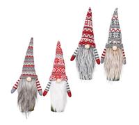 VERDANVERSE 4 Pièces Bouchon Bouteille décoration Housses de vin pour Bouteilles de vin Pendaison décor de fête Décor de Table Tricot