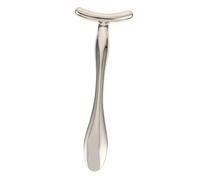 VERDANVERSE 4 Pièces cuillère de massage crème contour des yeux massage yeux masseur yeux sous les yeux tige de soins de la peau fille masseur d'applicateur d'oeil Alliage de zinc Silver