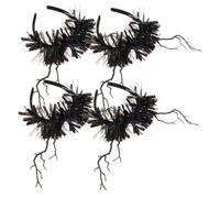 VERDANVERSE 4 Pièces Halloween Tree Branch Headband Gothic Style Simulated Dead Branch Hair Accessory For Day Of The Dead Cosplay Party