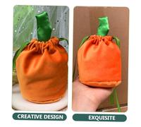 VERDANVERSE 4 Pièces Sacs à Surprises à La Citrouille De De Sacs De Cotillons Conteneurs De D'halloween Goody Bags