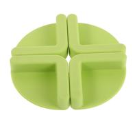 VERDANVERSE 4 Pièces Silicone Non Slip Feet For Cutting Boards Skid Bumpers For Kitchen Counter Stability Space Saving Design