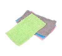 VERDANVERSE 4 Pièces Tapis pour Cage de Cochon Doublure Antidérapante Chenille Lavable et Réutilisable Coussin Chauffant Confortable pour Hamsters Lapins et Petits Animaux