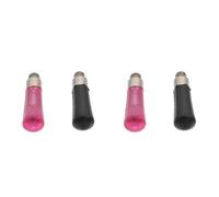 VERDANVERSE 4Pcs Ciseaux Queue Ongles Accessoires Nail Art Ongle Acier Inoxydable Repose-doigts Coupe Lisse pour Usage Domicile Couleur Aléatoire