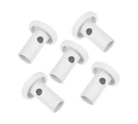 VERDANVERSE 5 Pièces Cooler Drain Plug Replacement Leakproof Round Plastic Screw Caps For Refrigerator And Freezer Low Temperature Resistant Drain Hole Stoppers Easy Installation And