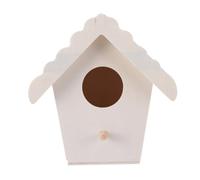 VERDANVERSE 5 Pièces Set de Nichoirs à Peindre Nid Oiseau DIY Créatif pour Jardin Extérieur Décoration Originale pour Petits Oiseaux Maison Non pour Hirondelles et Canaris