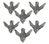 VERDANVERSE 6 Pièces Outils De Cuisson En Fonte Ustensiles De Cuisine En Fonte Ornements Étang Outil De Cuisine Black