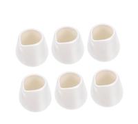 VERDANVERSE 6 pièces Pichet à Lait Céramique Distributeur Multi-fonction pour Sauces et Lait Tiède Design Léger et Résistant sans Poignée pour Service Facile