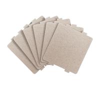 VERDANVERSE 6pièces Plaque Mica Micro-ondes Feuille Isolante Résistante Haute Température Accessoire Rechange Four Micro-ondes Adaptable Et Facile à Découper